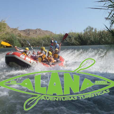 Alana Aventuras Turísticas en Blanca, piraguismo, kayak, descenso por el río Segura