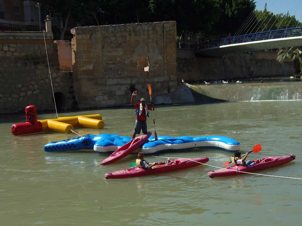 Alana Aventuras Turísticas en Blanca, piraguismo, kayak, descenso por el río Segura