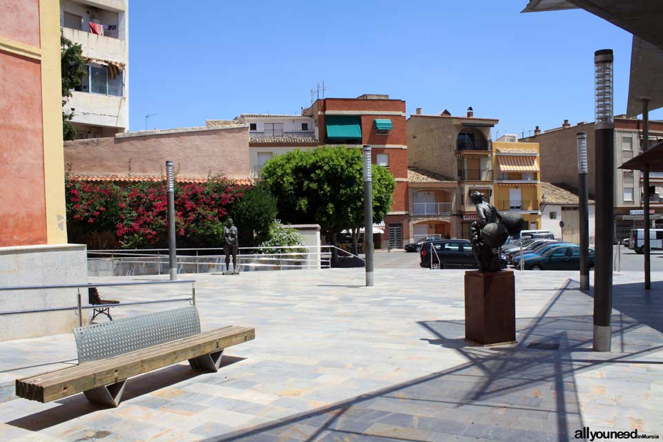 Plaza del Ayuntamiento in Blanca