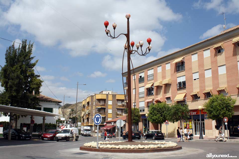 Plaza la Farola in Blanca