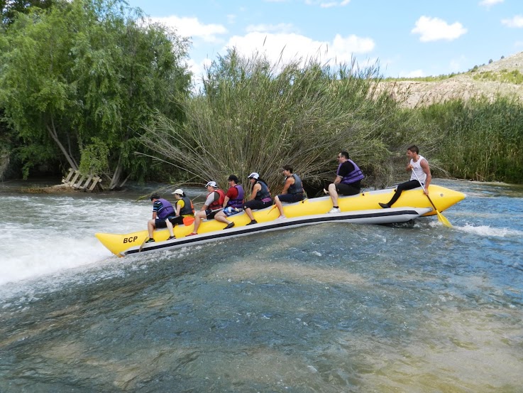 Bananaboat.Rafting Murcia. Blanca club de piragüismo