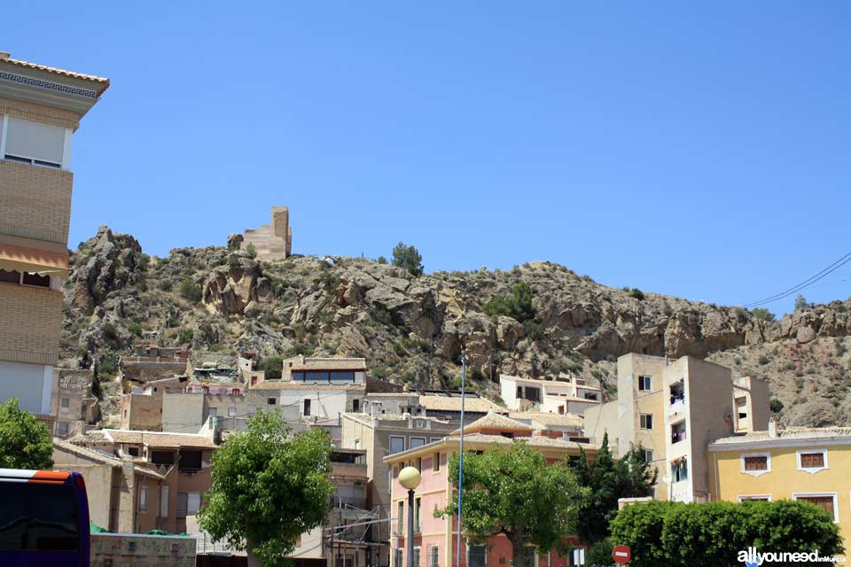 Castillo de Blanca. Murcia. Castillos de Murcia