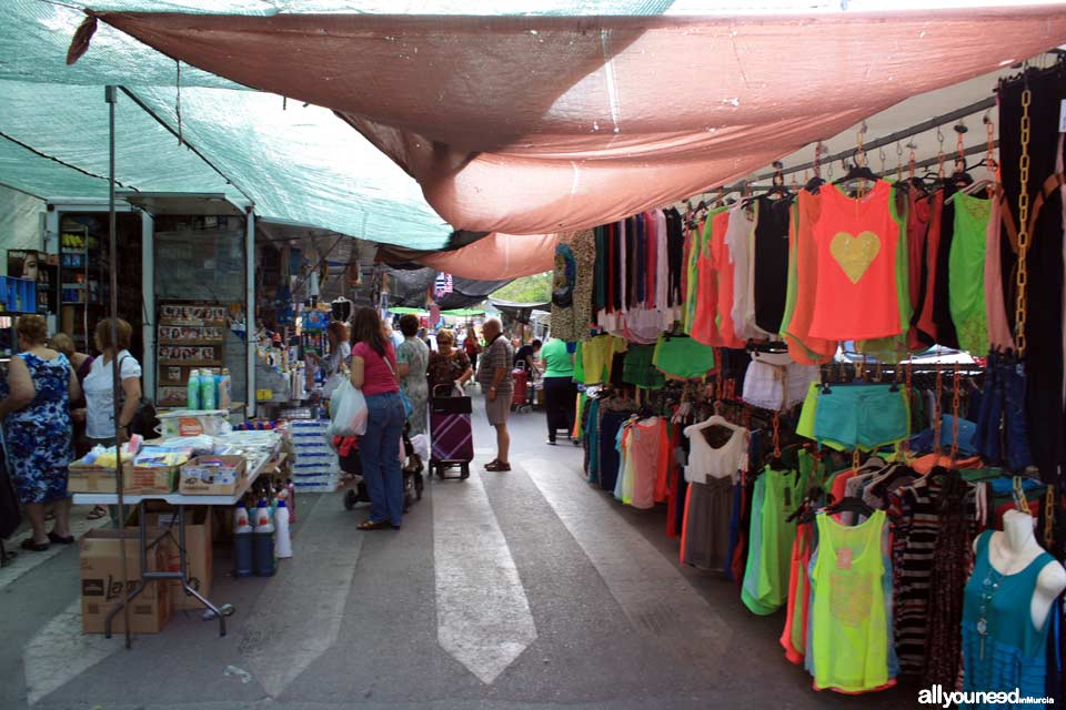 Blanca weekly street market