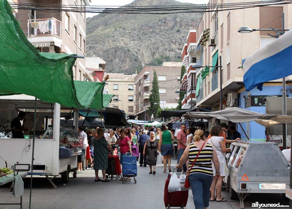 Blanca weekly street market