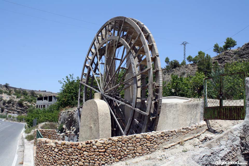 Miguelico Nuñez Waterwheel in Murcia. Spain