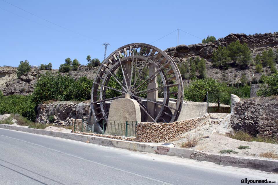 Miguelico Nuñez Waterwheel in Murcia. Spain