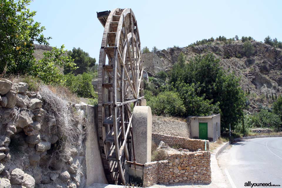 Miguelico Nuñez Waterwheel in Murcia. Spain