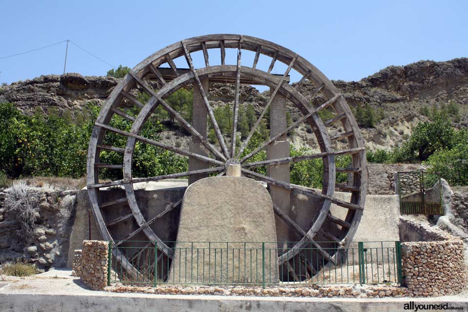 Miguelico Nuñez Waterwheel in Murcia. Spain