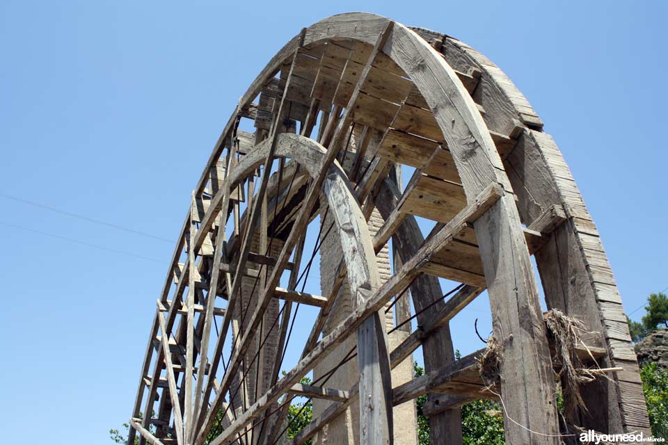 Miguelico Nuñez Waterwheel in Murcia. Spain