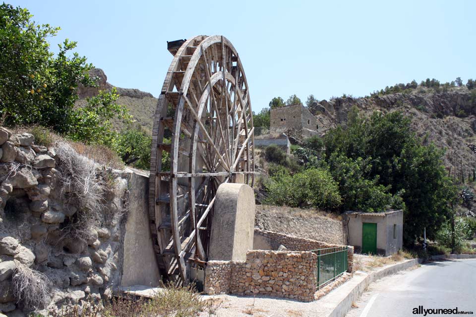 Miguelico Nuñez Waterwheel in Murcia. Spain