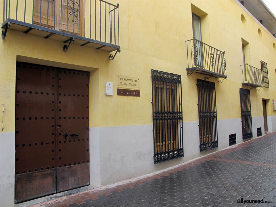 Facade of the House of Mr. Pepe de Marsilla