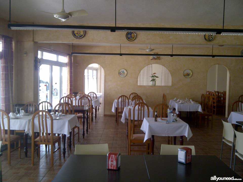 Bar-Restaurante Cala Flores en Cabo de Palos. Cartagena. Arroces.