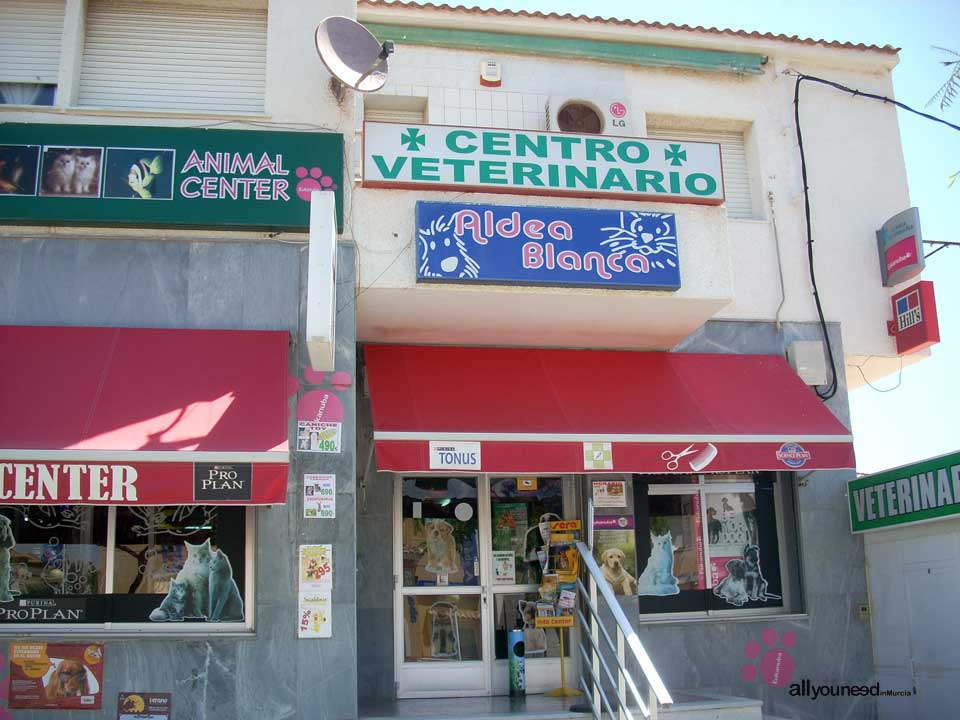 Centro Veterinario Aldea Blanca en Cabo de Palos. Clínica veterinaria