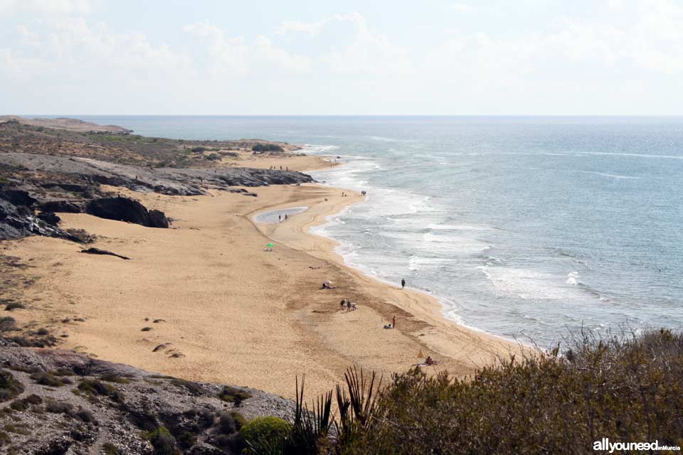 Calblanque. Playa Negrete