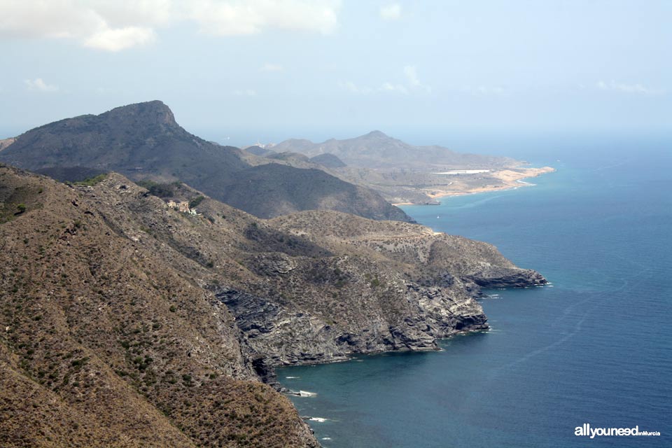 Vista de Calblanque desde el Monte de las Cenizas