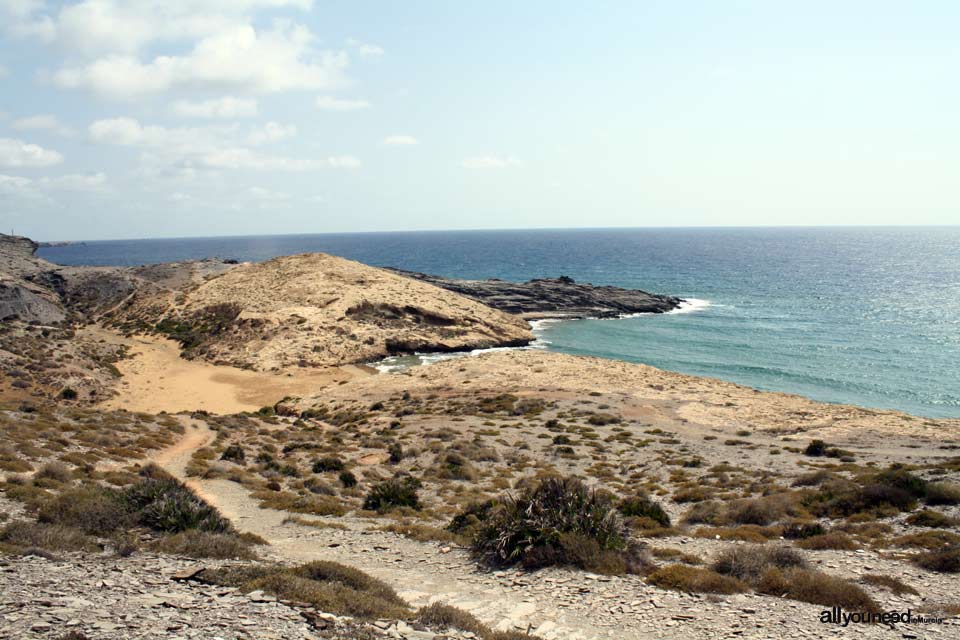 Sendero de Cala Reona a las molinetas de Calblanque