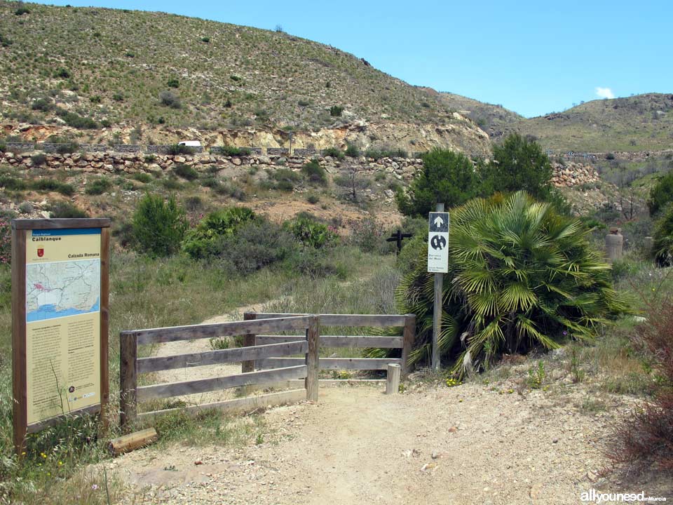 Calzada Romana. Senderismo en Calblanque