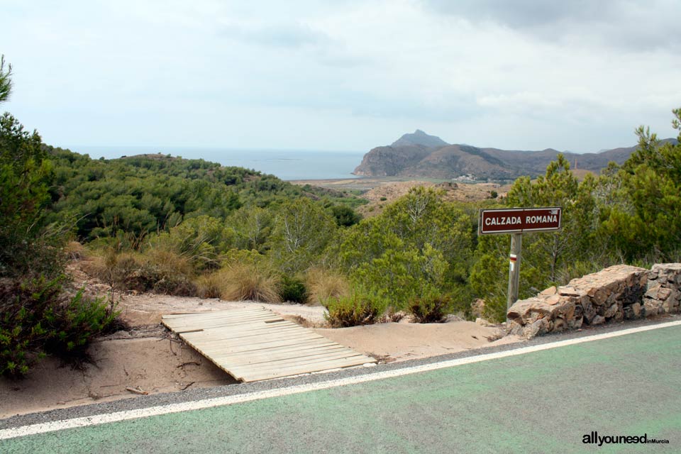 Calzada Romana. Senderismo en Calblanque