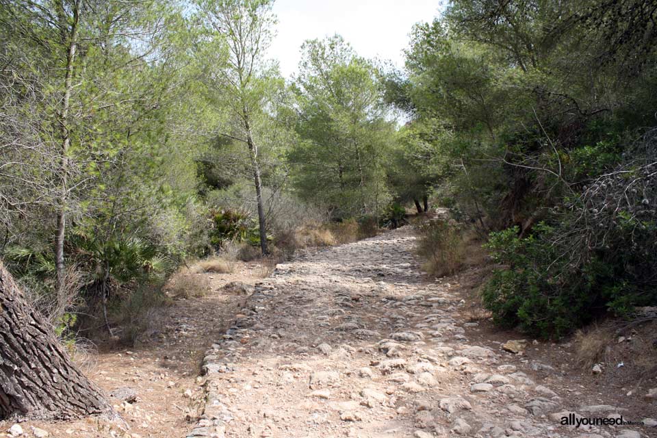 Calzada Romana. Senderismo en Calblanque