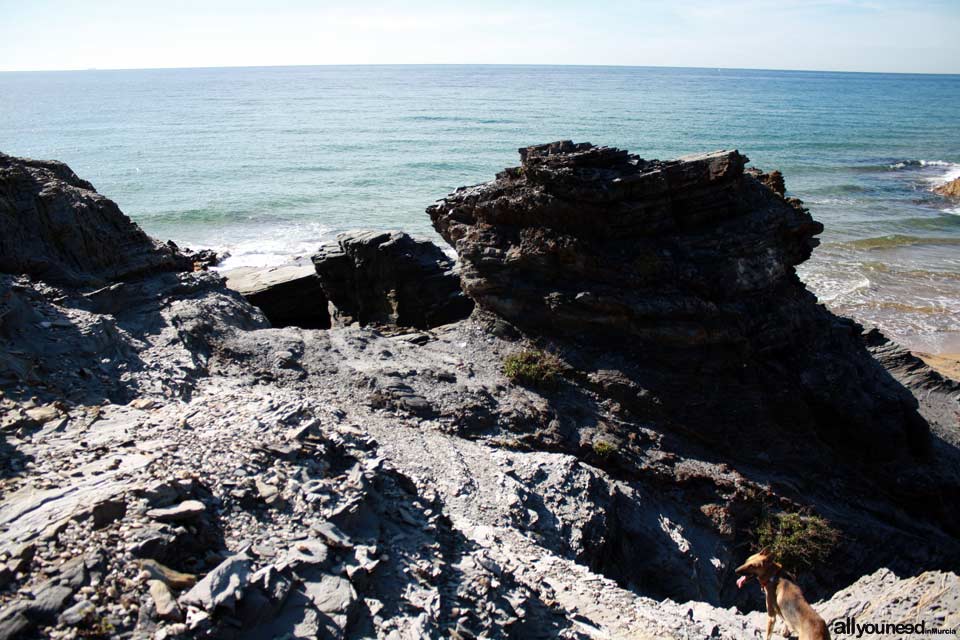 Cala entre cala Déntoles y cala Magre