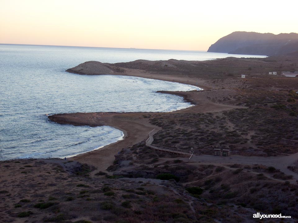 Cala Magre, Cala Arturo y Playa de Calblanque. Playas de Calblanque. Cartagena