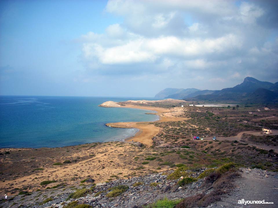 Cala Magre, Cala Arturo y Playa de Calblanque. Playas de Calblanque. Cartagena