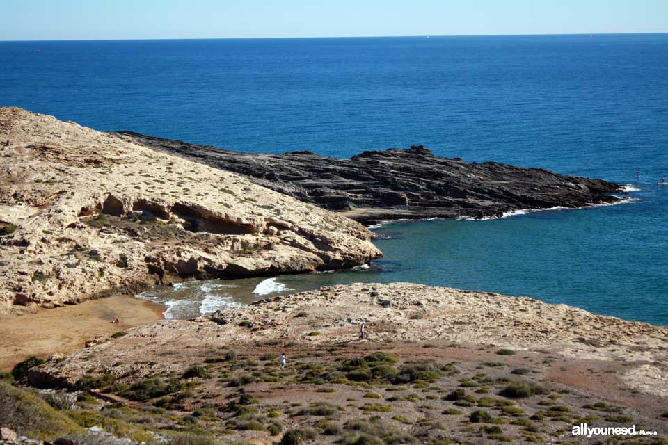 Cala de los Déntoles. Playas de Calblanque. Cartagena