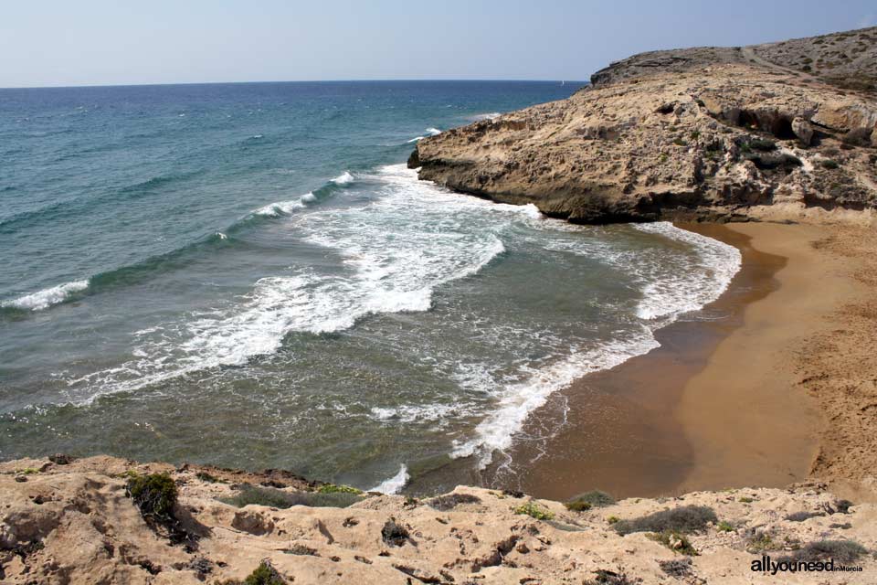 Cala de los Déntoles. Playas de Calblanque. Cartagena