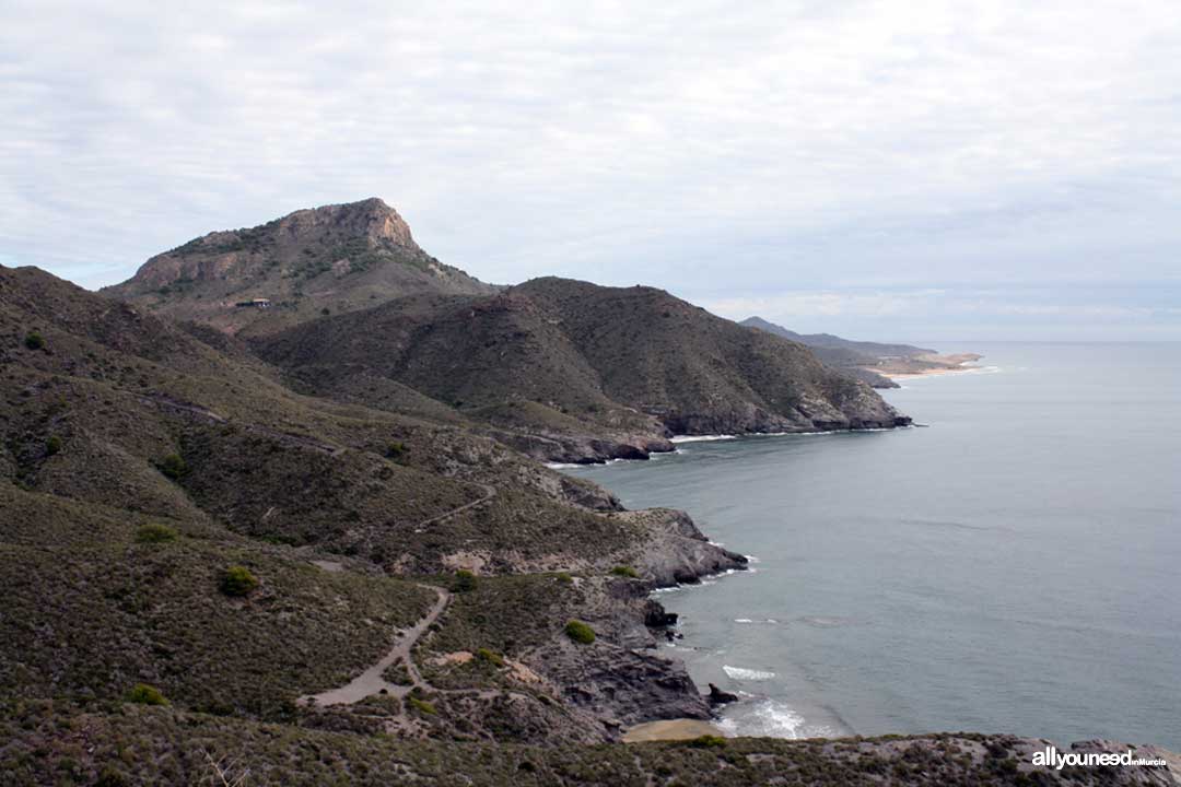 Cala del Barco. Playas de Calblanque. Murcia. Panorámicas