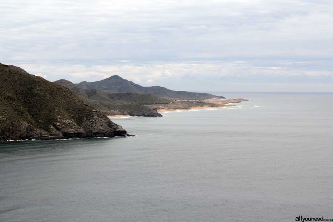 Cala del Barco. Playas de Calblanque. Murcia. Panorámicas