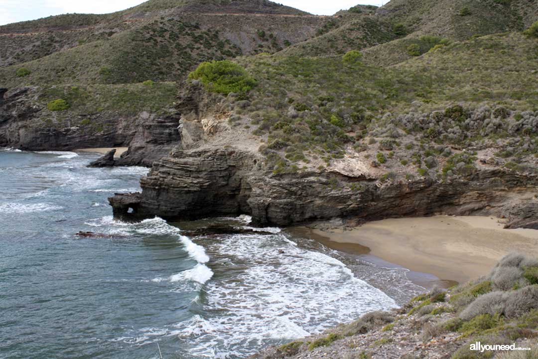 Cala del Cuervo. Playas de Calblanque. Murcia