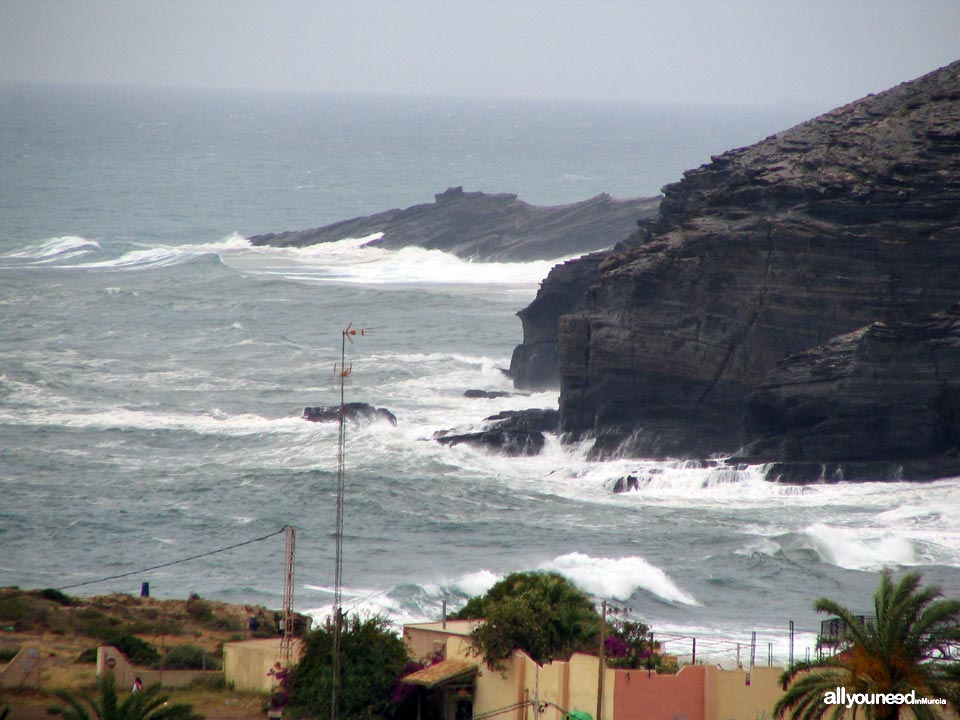 Punta Espada en Calblanque, junto a la Cala de los Déntoles. Murcia