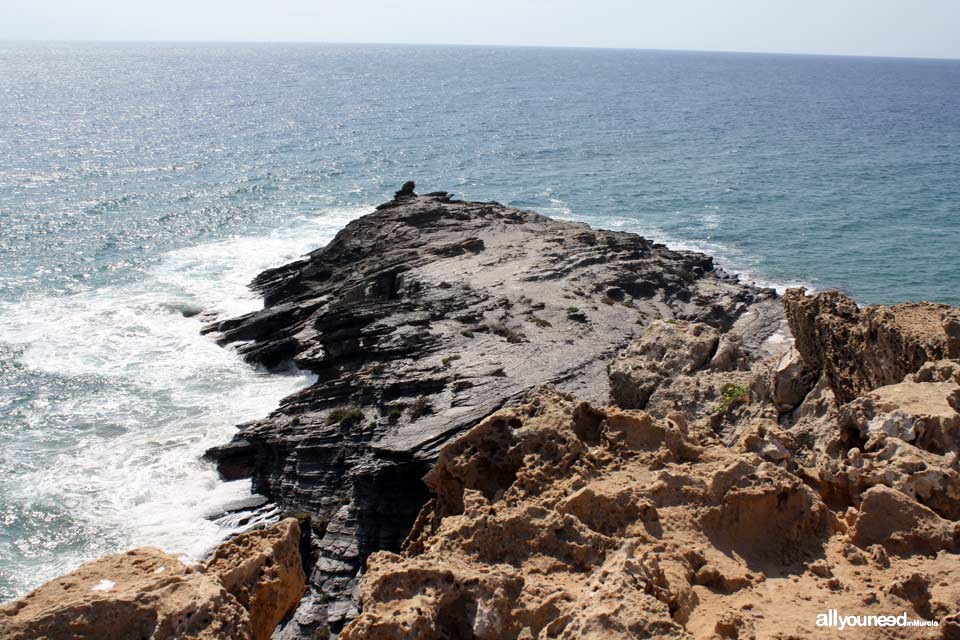 Punta Espada en Calblanque, junto a la Cala de los Déntoles. Murcia