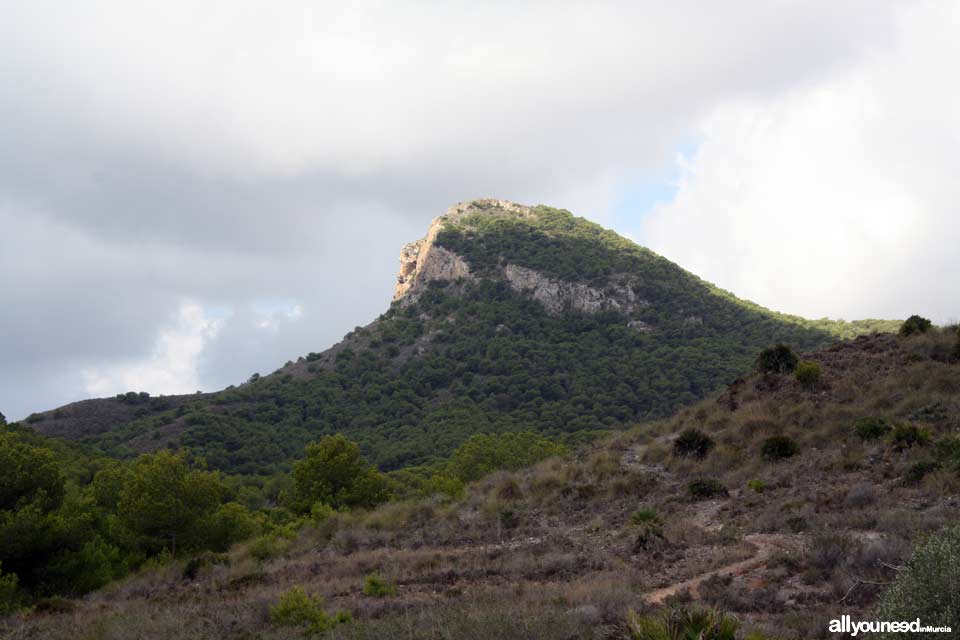 Senderos en el Parque Regional de Calblanque en Murcia -España