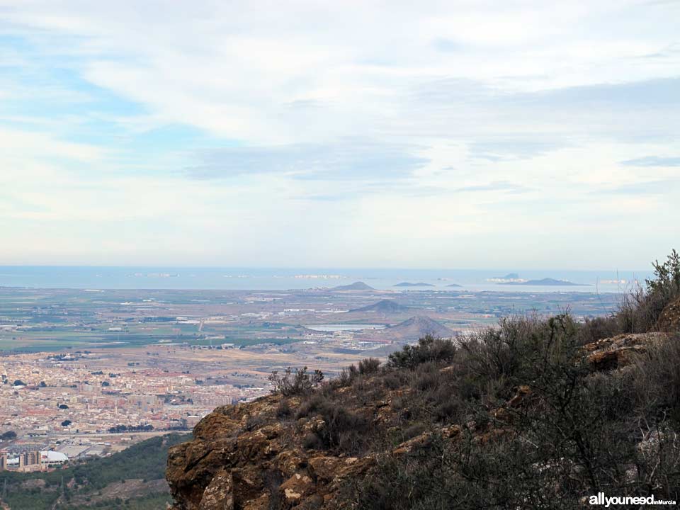 Panorámicas desde el Monte Roldán en Cartagena