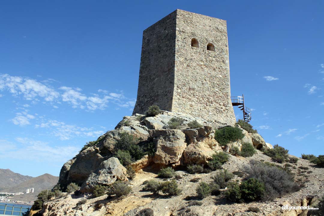 Torre de Santa Elena en la Azohía -Cartagena-