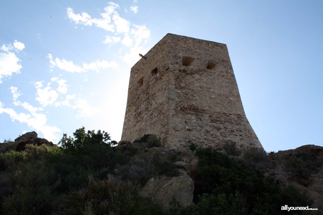 Torre de Santa Elena en la Azohía -Cartagena-