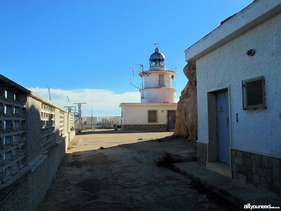 Tiñoso Cape Lighthouse. Cartagena. Spain