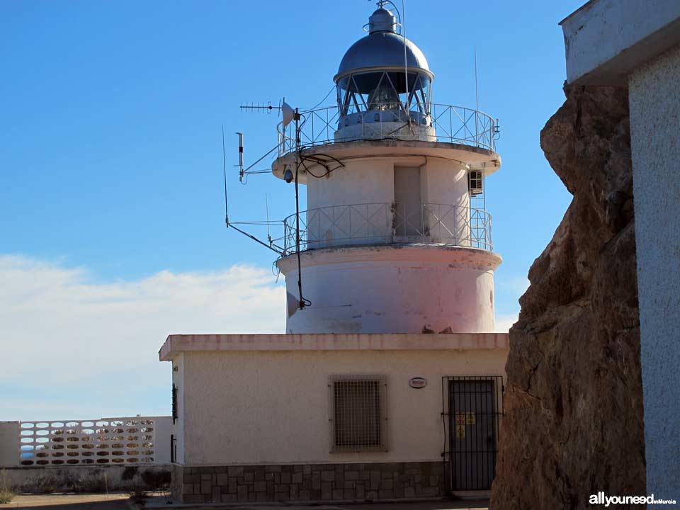 Tiñoso Cape Lighthouse. Cartagena. Spain