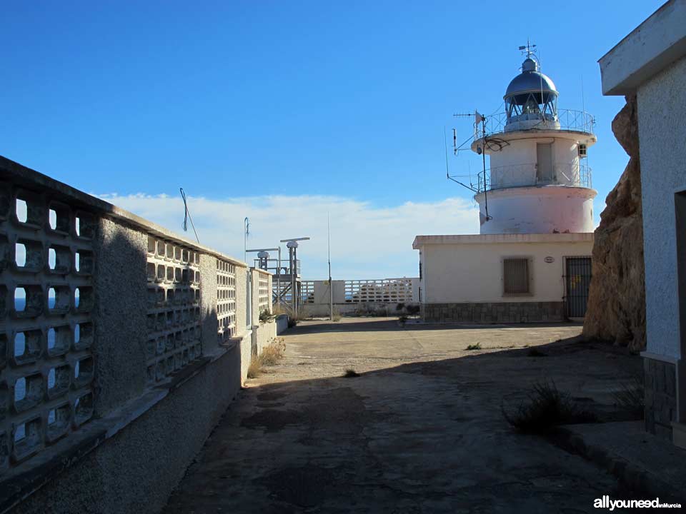 Tiñoso Cape Lighthouse. Cartagena. Spain