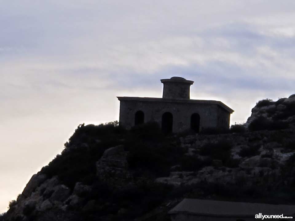 Podadera Lighthouse in Cartagena. Murcia