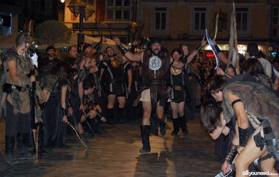 Carthagineses y Romanos en Cartagena. Tropa mercenarios Íberos