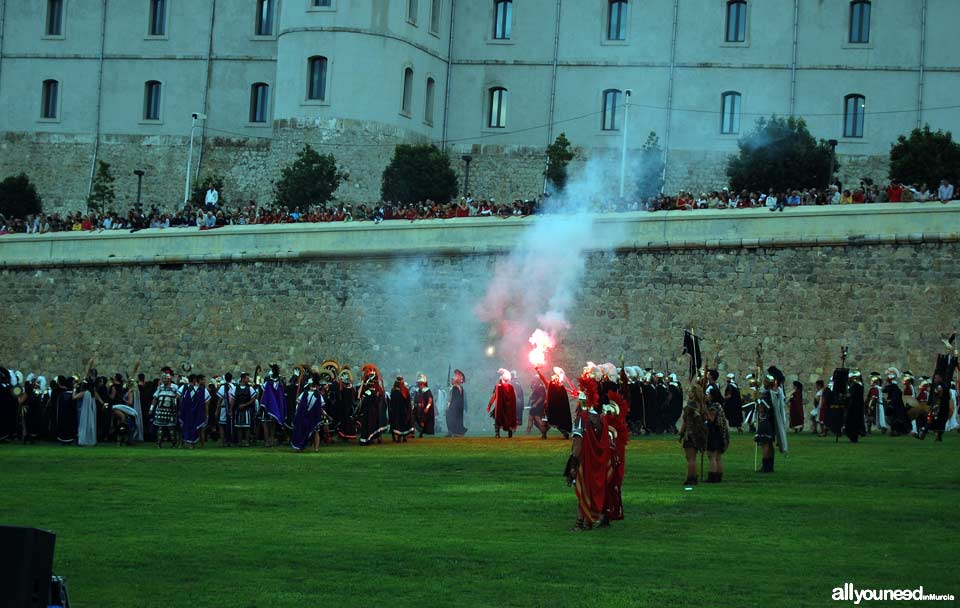 Carthagineses y Romanos en Cartagena. Batalla por la toma de Qart Hadast