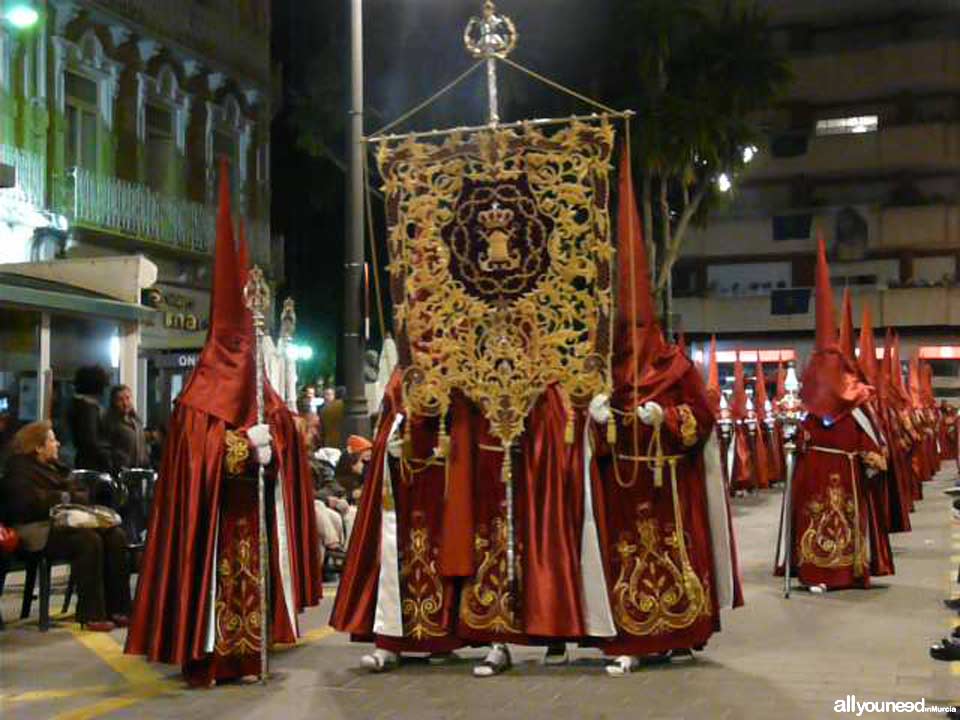 Emblem of Prendimiento. Holy Week in Cartagena