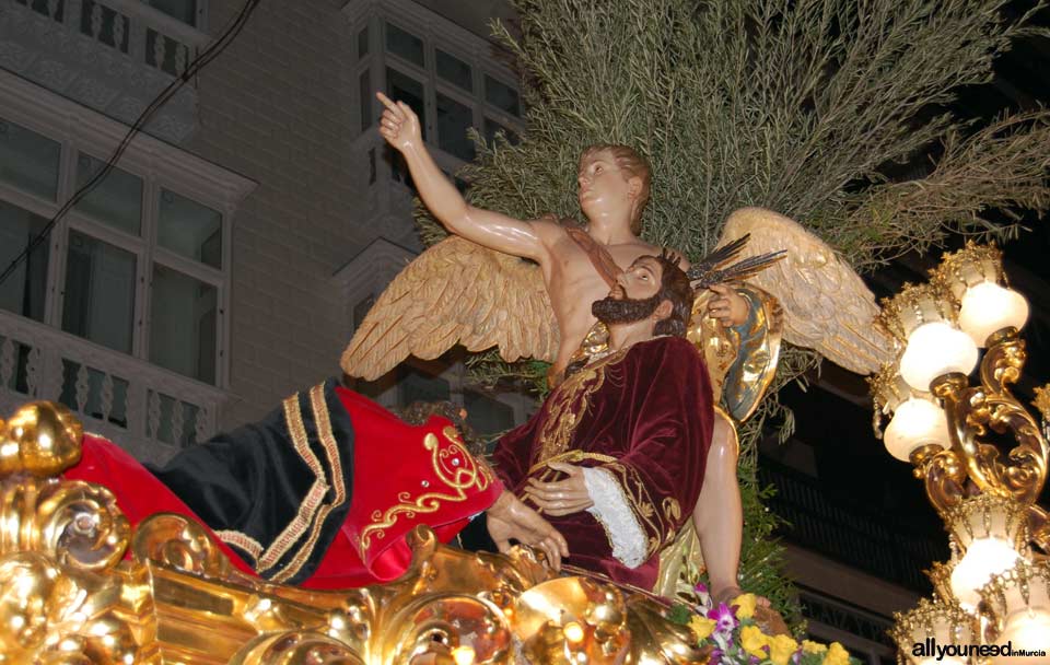 Images of Oración en el Huerto. Holy Week in Cartagena