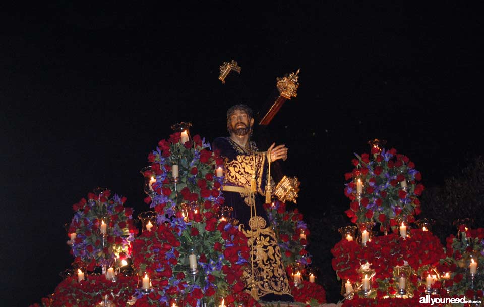 Jesus of Nazareth. Holy Week in Cartagena