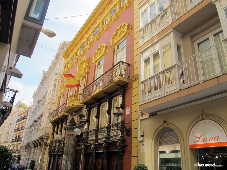 Streets in Cartagena