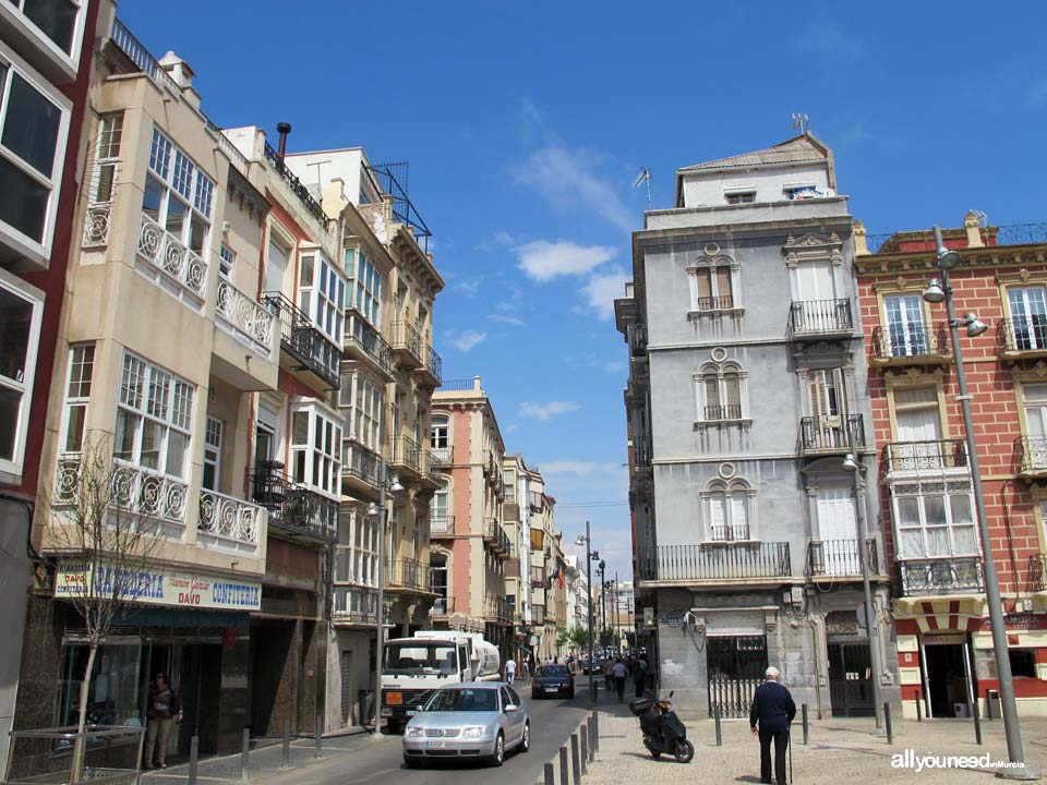 Calles de Cartagena. Calle Gisbert