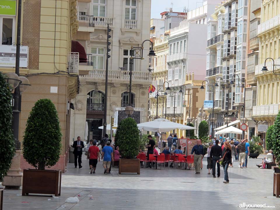 Calles de Cartagena. Plaza Santa Florentina