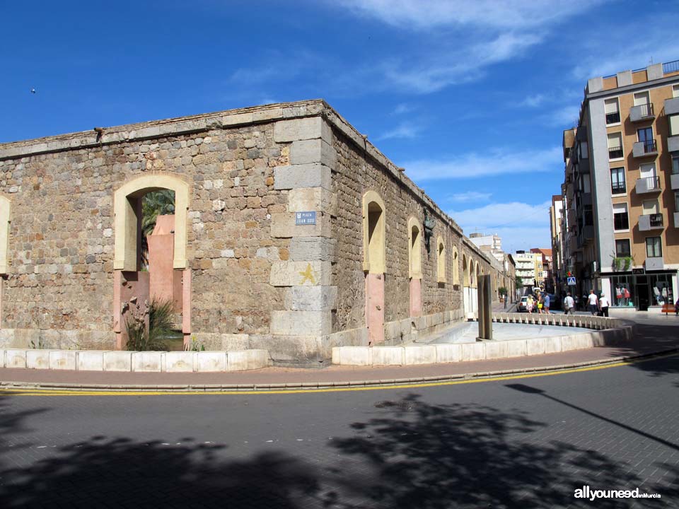 Calles de Cartagena. Plaza  Juan XXIII